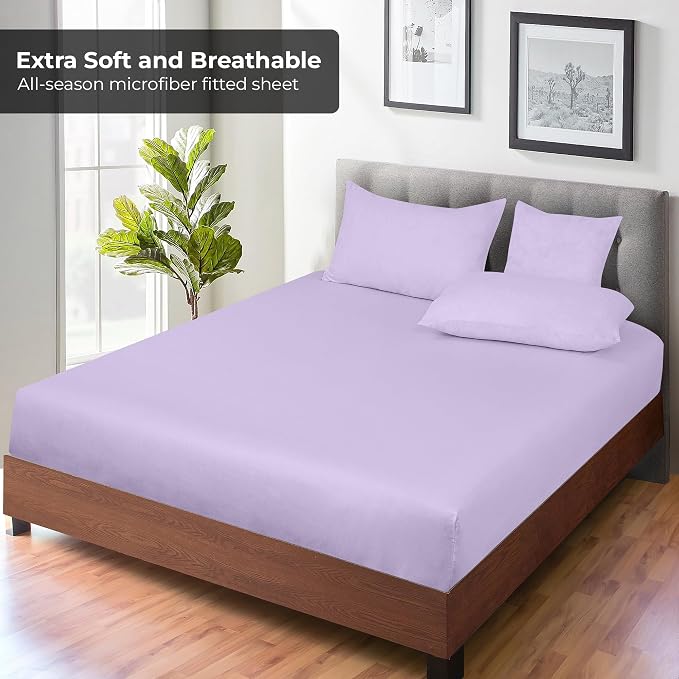 Royale Linens Fitted Sheet Queen - Image 4