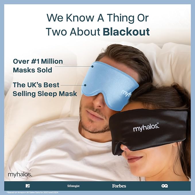 MyHalos® Sleep Mask – 3D Blackout Eye Mask - Image 5