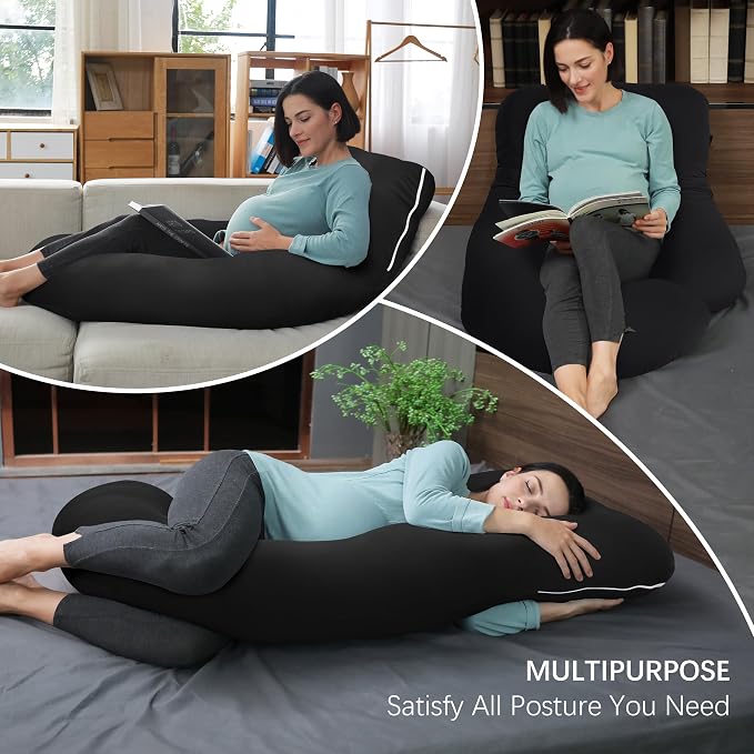 MOON PARK Pregnancy Pillows for Sleeping - Image 6