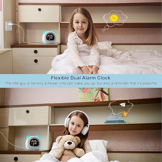 ANALOI Alarm Clock for Kids, Ok to Wake Clock for Kids - Image 4