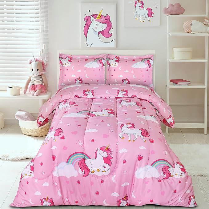 Utopia Bedding Unicorn Kids Comforter Set - Image 4