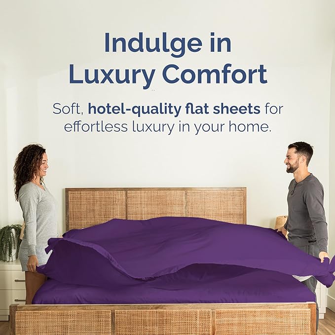 Twin XL Size Flat Sheet - Image 2