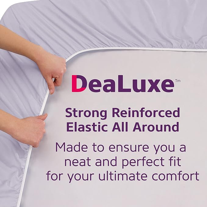 Queen Fitted Sheet Only Deep–Pocket – Extra Deep Pocket Queen Fitted Sheet – - Image 4