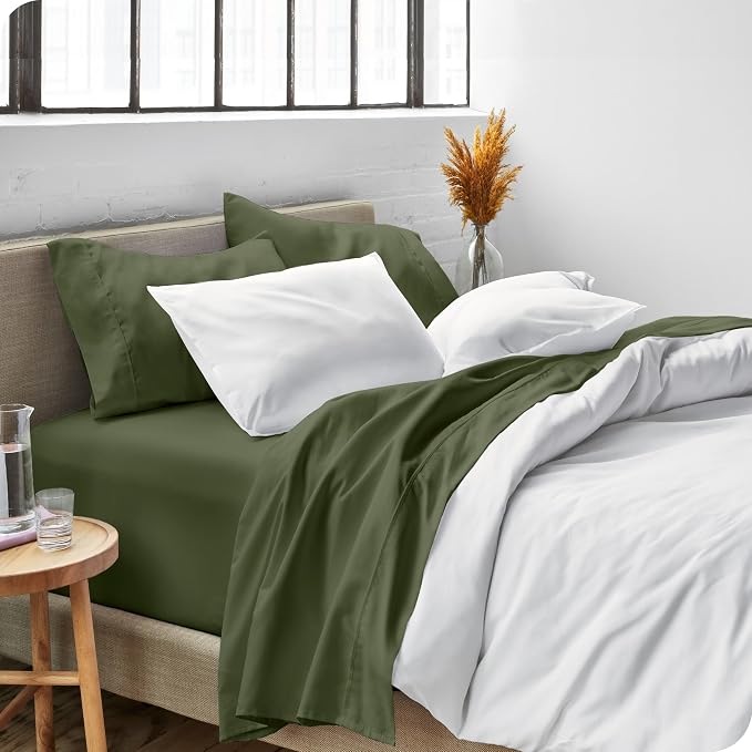 Bare Home Split Head Flex King Sheet Set - Image 9