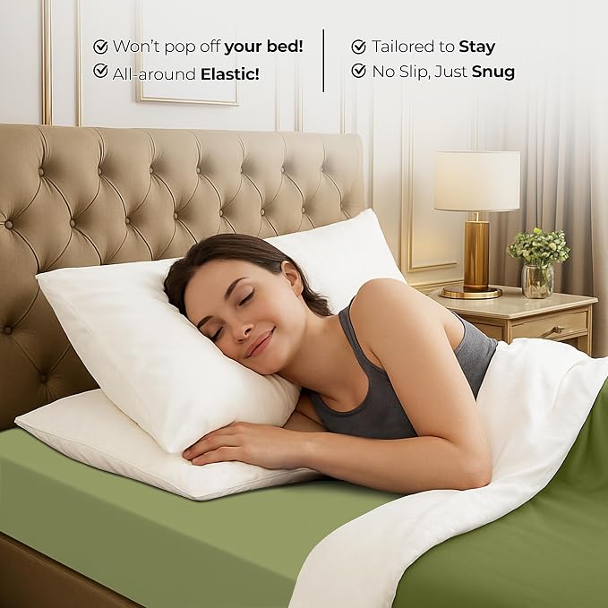 Utopia Bedding Queen Fitted Sheet - Image 8