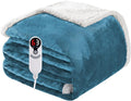 Electric Heated Blanket Twin Size 62"x84", Soft Flannel by Soypipo