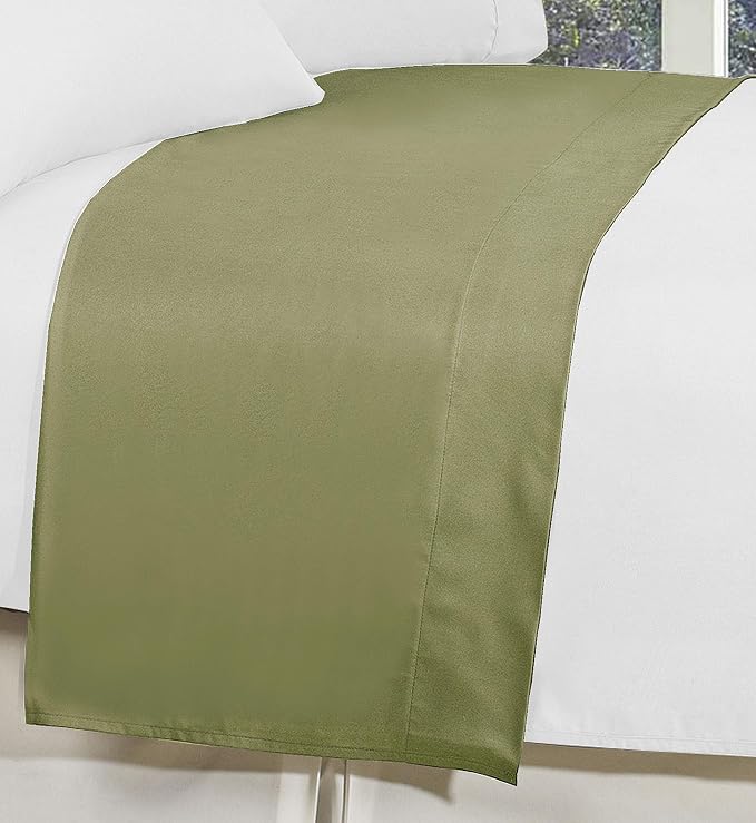 Elegant Comfort Premium Hotel Quality 1-Piece Flat Sheet, Luxury and Softest - Image 4