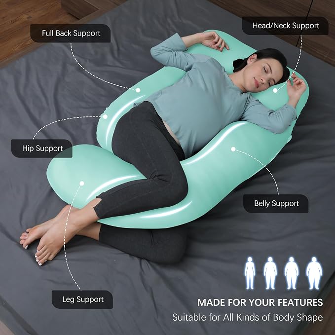 MOON PARK Pregnancy Pillows for Sleeping - Image 2