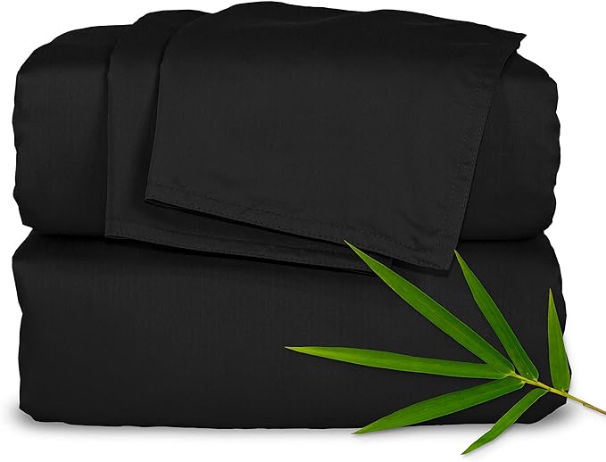 Pure Bamboo King Sheets, Genuine 100% Organic Viscose Derived from Bamboo Bed by PureBamboo