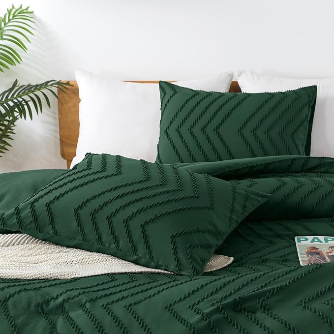 Andency Emerald Green Twin/Twin XL Comforter Set, Twin Bed Comforter - Image 4