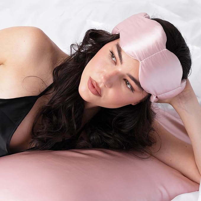 Nodpod Mineralized Silk Gentle Pressure Sleep Mask - Image 4
