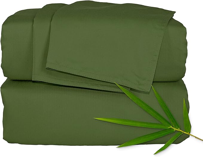 Pure Bamboo California King Sheets, Genuine 100% Organic Viscose Derived from by PureBamboo