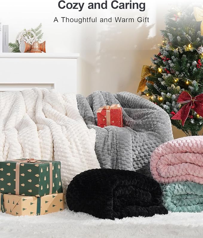 Super Fuzzy Soft Fleece Sherpa Weighted Blanket 15 lbs - Image 8