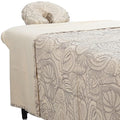 ForPro Premium Designer Flannel 3-Piece Massage Sheet Set, Island Tranquility by ForProProfessionalCollection