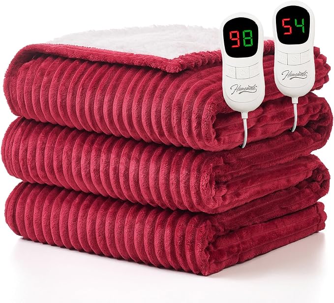 Homemate Electric Heated Blanket Queen Size by Homemate