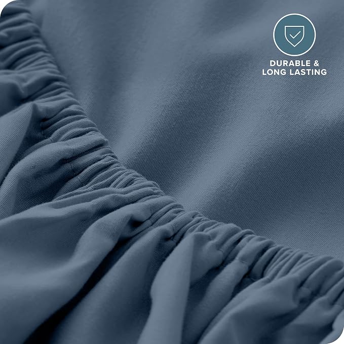 Bare Home Fitted Bottom Sheet Full XL Size - Image 5