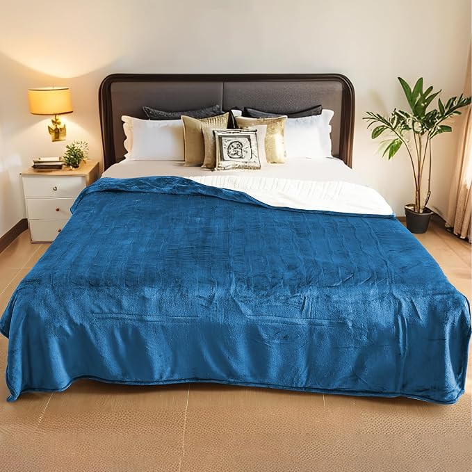 LaffyLo Electric Heated Blanket King Size 90 x 100, Dual Control, Fast Heating - Image 6