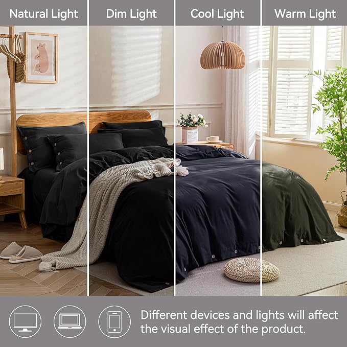 JELLYMONI Cotton Duvet Cover King Size - Image 9