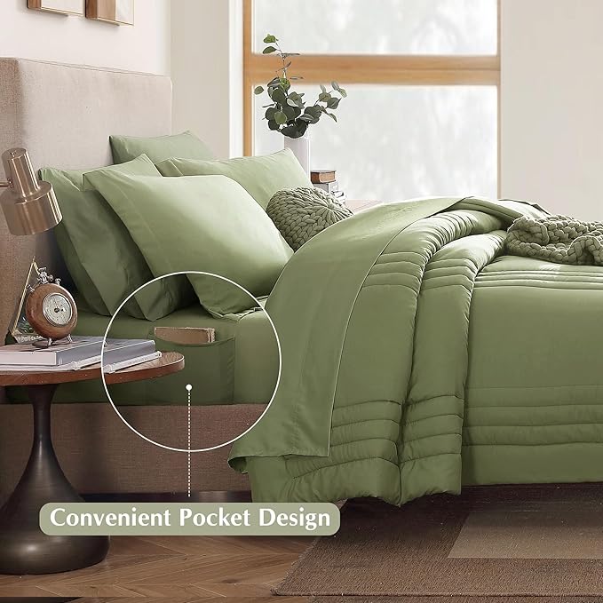 Monbix Queen Comforter Set - Image 4