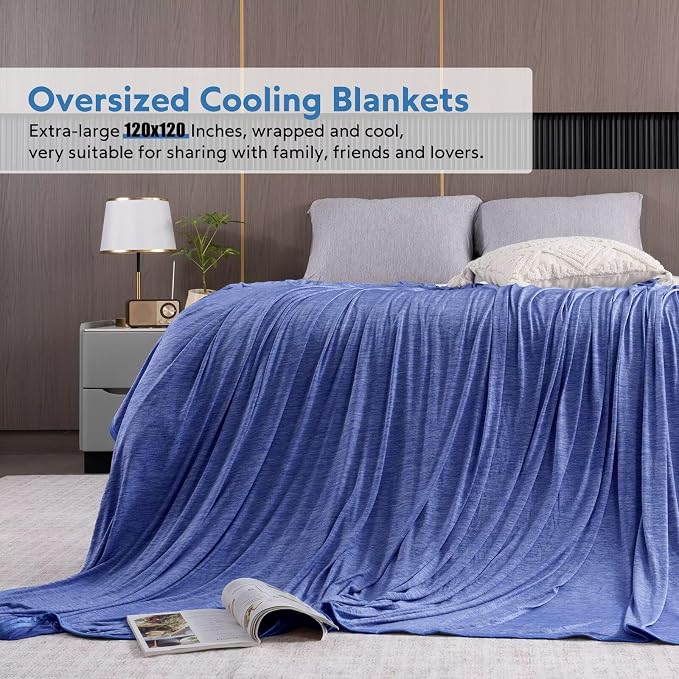 HOMFINE Cooling Blankets for Hot Sleepers - Image 2