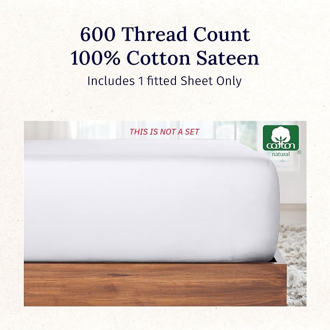 California Design Den Queen Size Fitted Sheet Only - Image 5