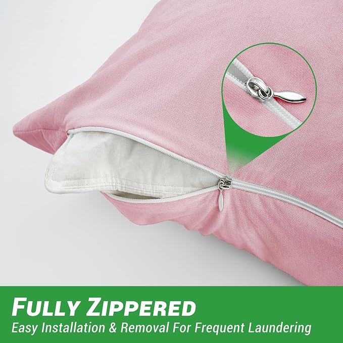 Gogreen Bamboo Rayon Waterproof Pillow Protector, Breathable Pillow Cover - Image 3