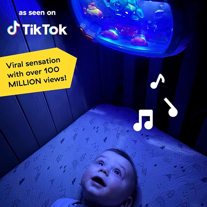 Baby Einstein Sea Dreams Soother Musical Crib Toy and Sound Machine, Newborn - Image 4
