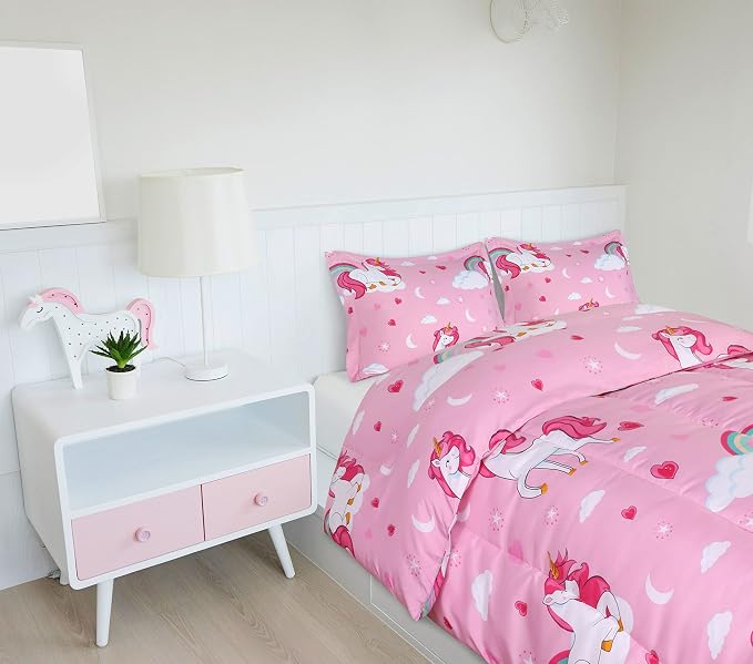 Utopia Bedding Unicorn Kids Comforter Set - Image 5