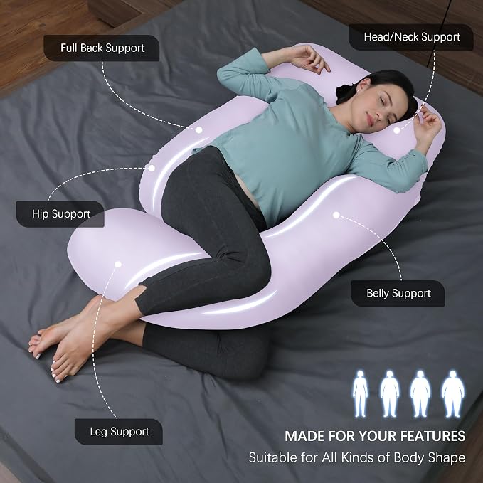 MOON PARK Pregnancy Pillows for Sleeping - Image 2