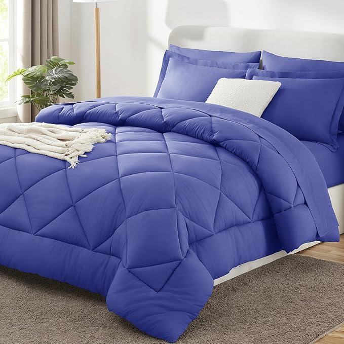 CozyLux Full Size Comforter Sets Very Peri by CozyLux
