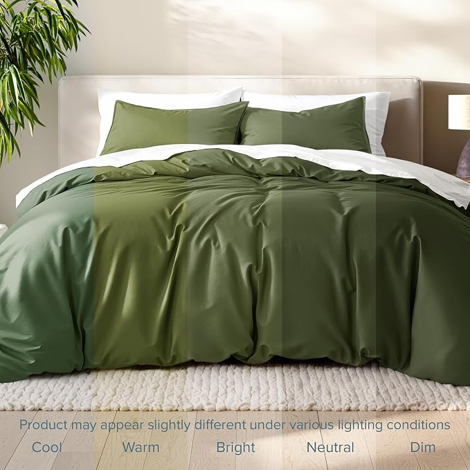Bare Home Bedding Duvet Cover California King Size - Image 8
