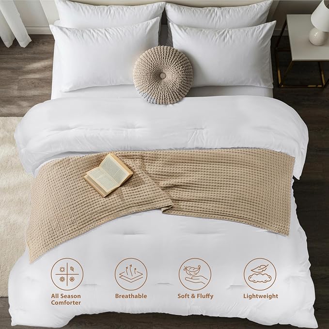 Utopia Bedding Comforters, All Season Duvet Insert, Down Alternative Comforter - Image 5