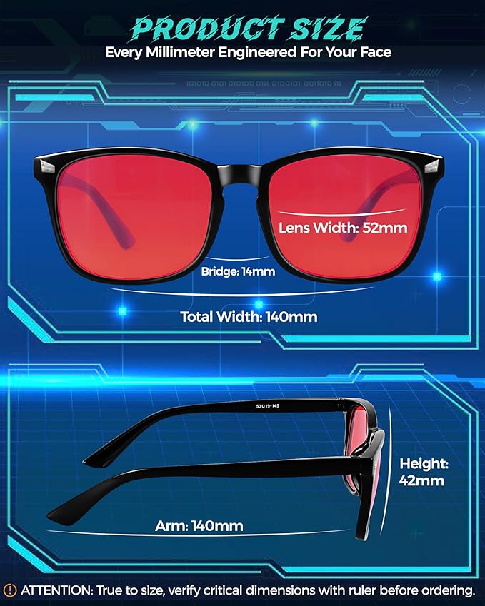 2 Packs Professional Sleep Glasses - Image 8