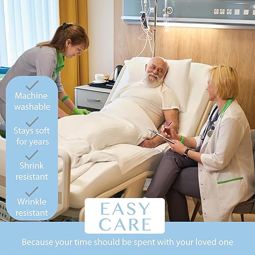 BLISSFORD - 2 Pack Fitted Hospital Bed Sheets - Image 5