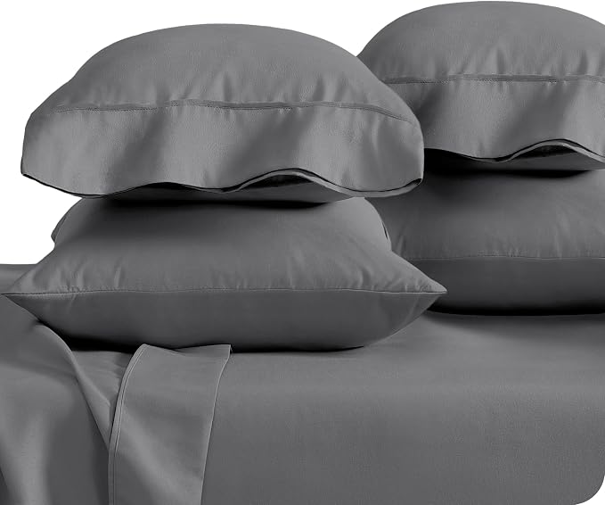 Bare Home Microfiber King Size Pillowcases by BareHome