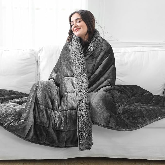 Aemicion Weighted Blankets Queen Size 20lbs - Image 4