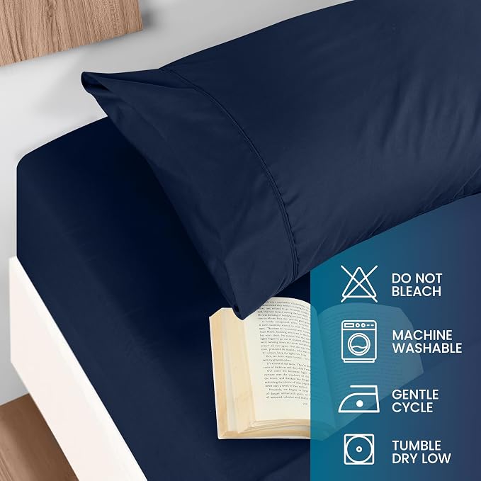 Utopia Bedding Full Size 4 Piece Sheet Set - Image 5