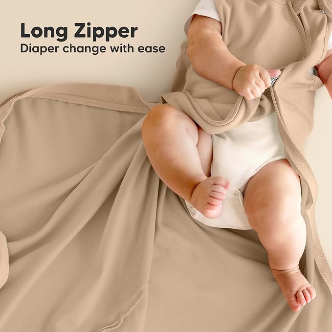 2-Pack Organic Baby Sleep Sacks, 100% Cotton - Image 5