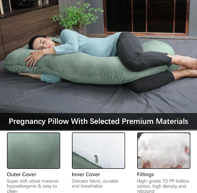 MOON PARK Pregnancy Pillows for Sleeping - Image 3