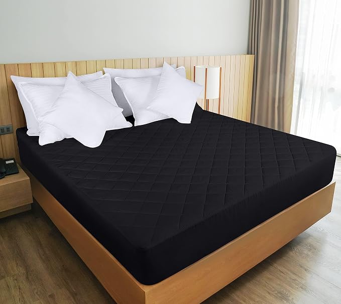 Utopia Bedding Quilted Fitted Mattress Pad, Twin Size, Elastic Fitted Mattress - Image 5