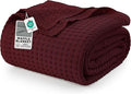 Utopia Bedding 100% Cotton Waffle Weave Blanket King Size by UTOPIABEDDING