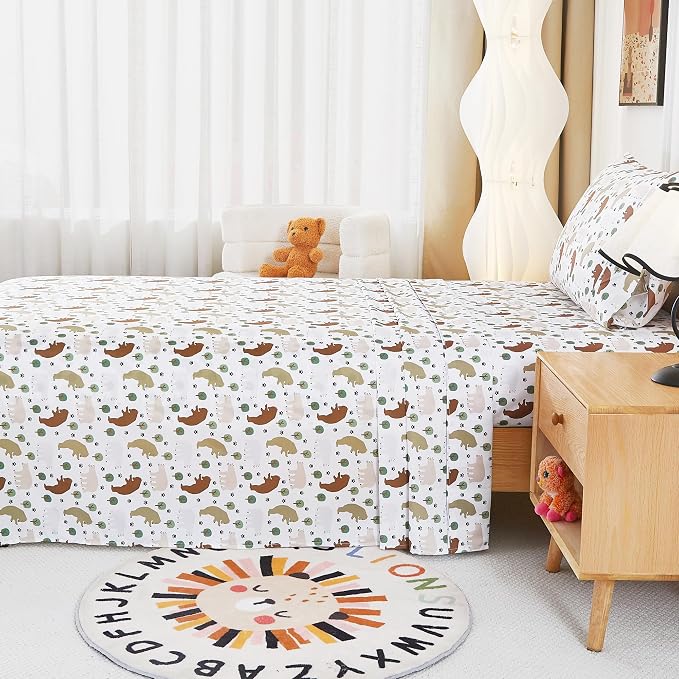 lasoftan Kids Sheet Set Full Size, Full Sheet Set - Image 7