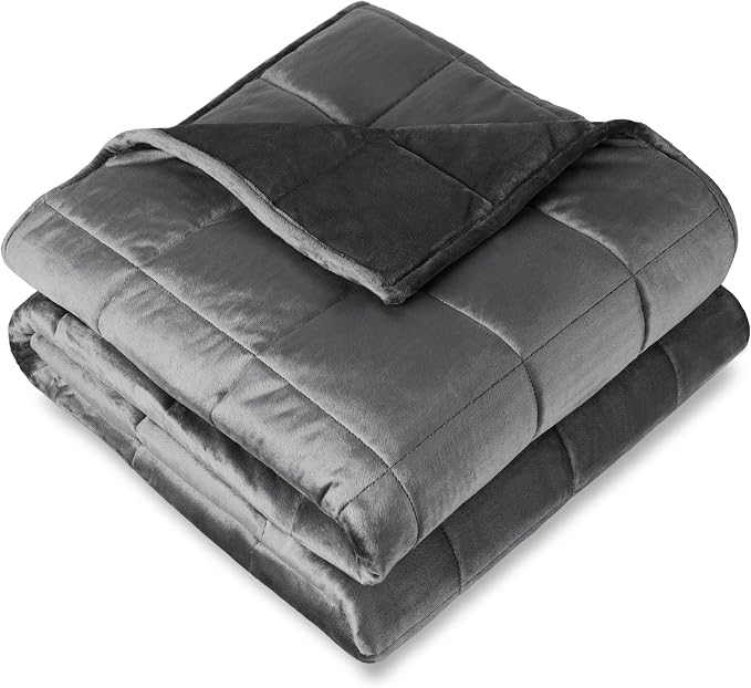 Bare Home Weighted Blanket Twin or Full Size 7lb by BareHome