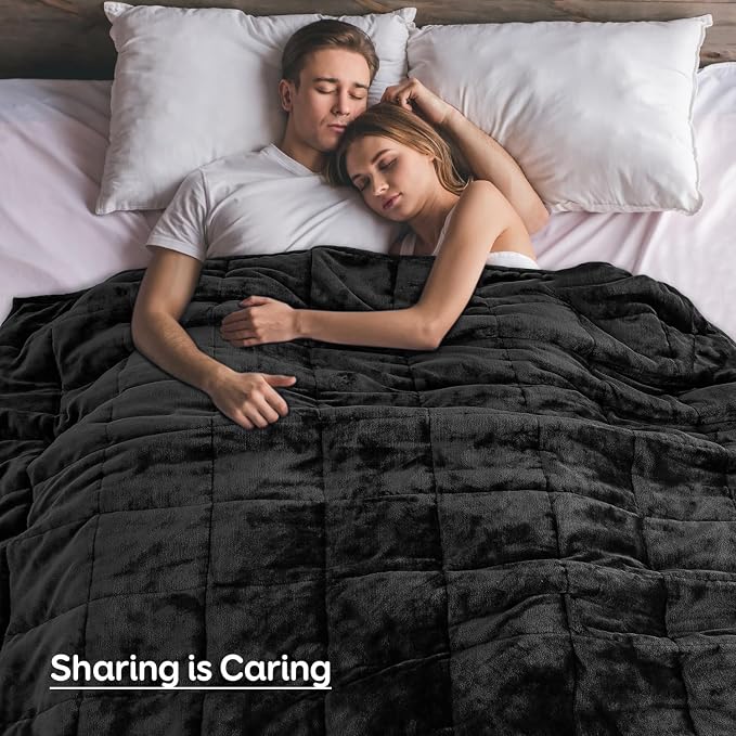 Sivio Sherpa Fleece Weighted Blanket - Image 6