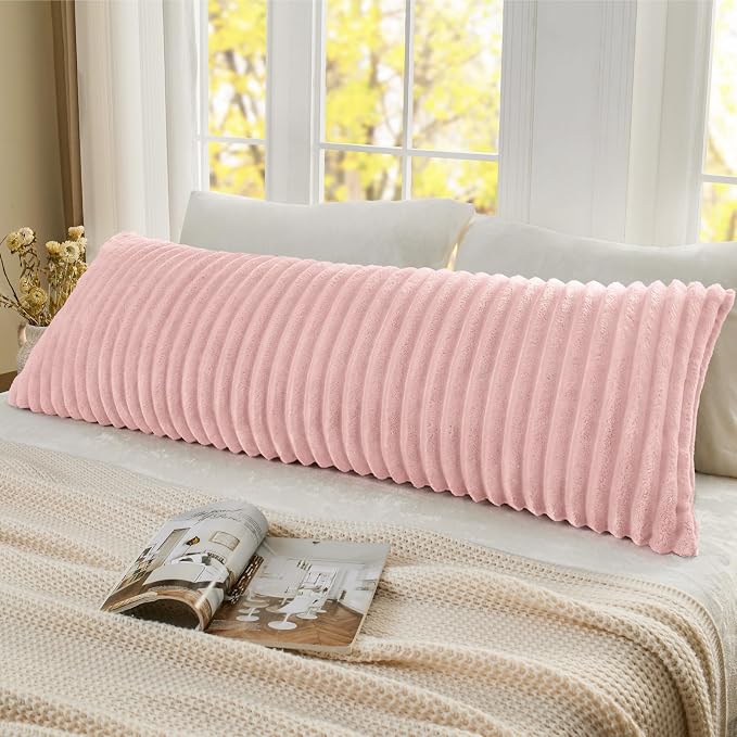 BEDELITE Fluffy Faux Fur Body Pillow Cover - Image 8