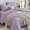 HEVUMYI Full Purple Comforter Set by HEVUMYI