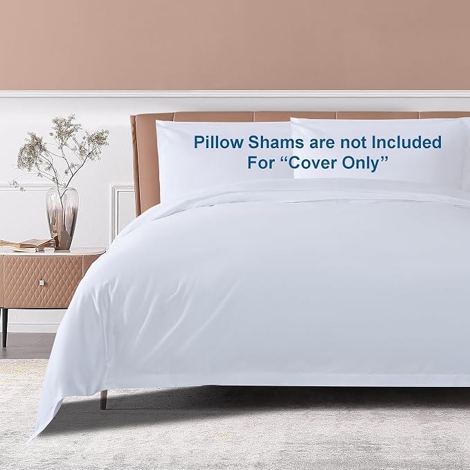 THE COTTON & SILK® 100% Luxury Long-Staple Cotton Duvet Cover - Image 2