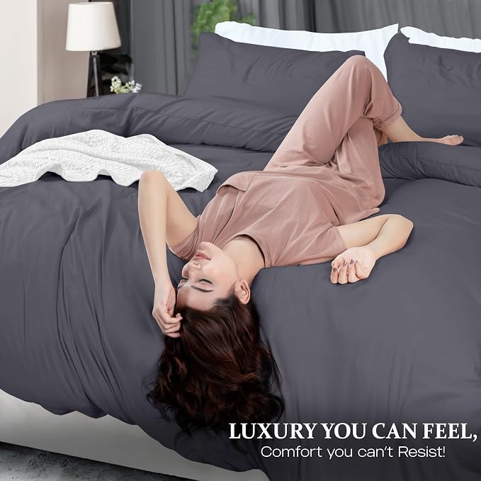 Utopia Bedding Duvet Cover California King Size - Image 6
