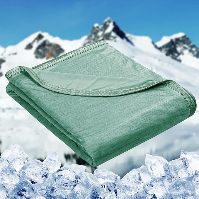 HOMFINE Cooling Blanket for Hot Sleepers by HOMFINE