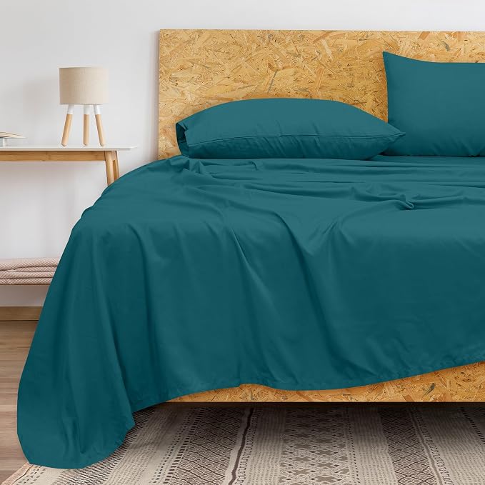 Royale Linens 300 Thread Count 100% Long Staple Combed Cotton Flat Sheet - Image 8